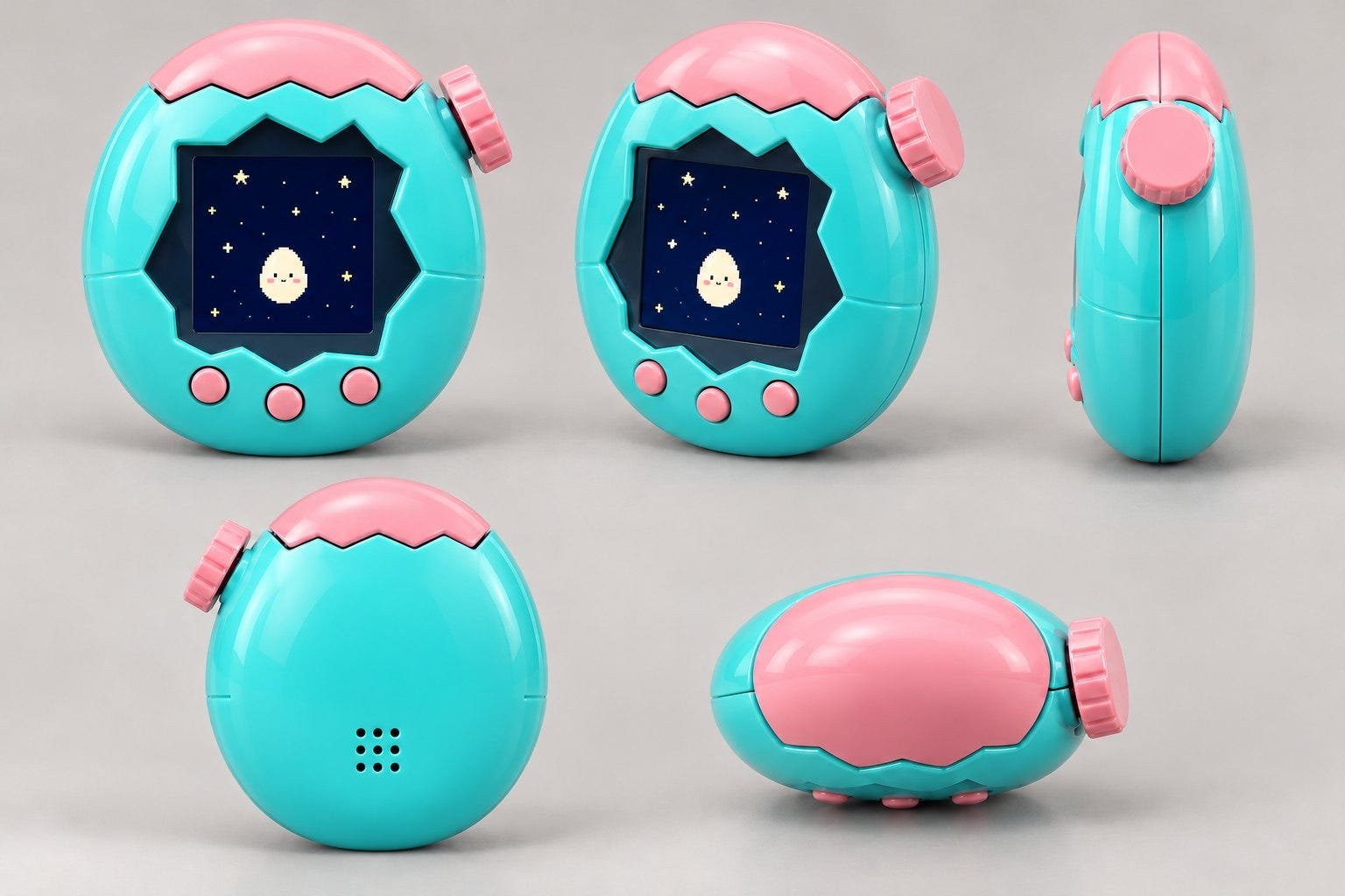 Turnaround views of the device, made with Codex.