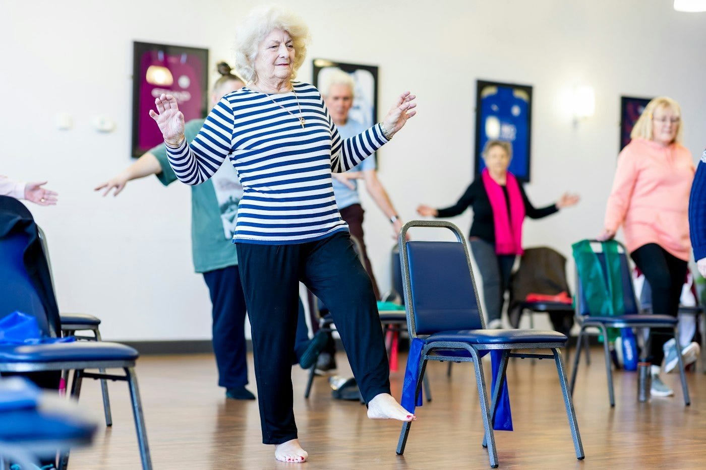 How we use our bodies shapes our minds. Photo by Centre for Ageing Better on Unsplash.